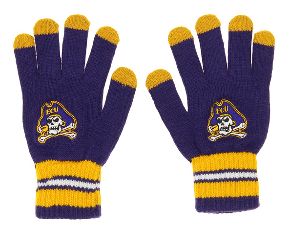 Outerstuff NCAA Youth (8-20) East Carolina Pirates Touch Screen Go Gloves, OS