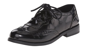 Rocket Dog Women's Melody Boxed in Pu Tuxedo Oxford Shoes, Black
