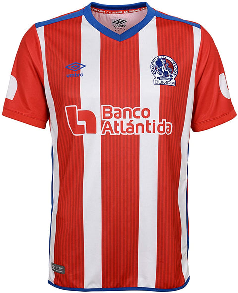 Umbro Men's International Soccer 18/19 CD Olimpia FC Short Sleeve Jersey Shirt, Color Options