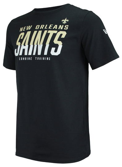 New Era NFL Men's New Orleans Saints Split Line Short Sleeve Tee