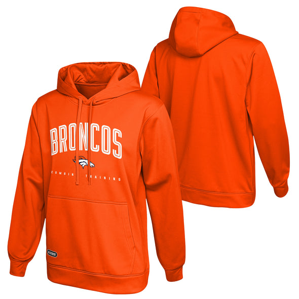 Outerstuff NFL Men's Denver Broncos Up Field Performance Fleece Hoodie