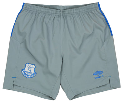 Umbro Youth Boys (8-18) Premier League 2017-2018 Everton Away Short, Gray