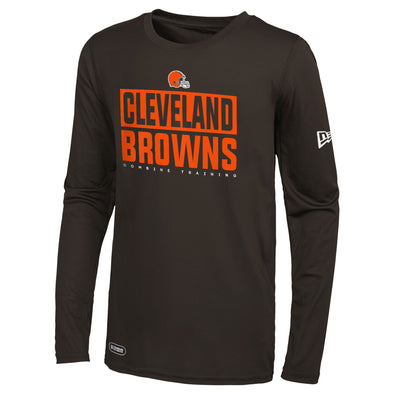New Era NFL Men's Cleveland Browns Off-Sides Long Sleeve T-Shirt