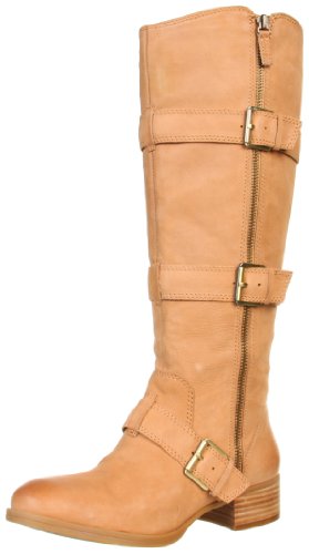 Boutique 9 Dacia Women's Tall Leather Fashion Boots, Medium Brown