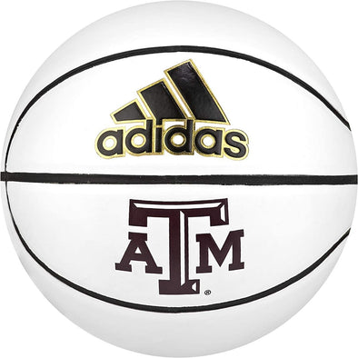 Adidas NCAA Texas A&M Aggies Mini Autograph Basketball, Size 3
