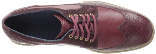 Cole Haan Men's Cooper SQ Wingtip Oxfords Shoes, Tawny Port -