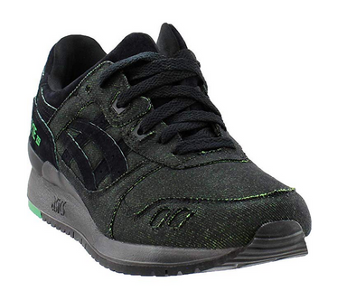 ASICS Men's Gel-Lyte III Casual Sneakers, Green/Black