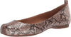 Jessica Simpson Women's Mickella Ballet Flat, Gold Metallic Snake