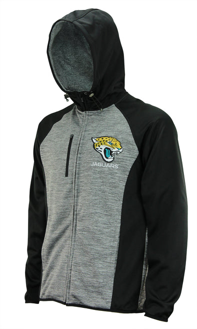 G-III Sports Men's NFL Jacksonville Jaguars Solid Fleece Full Zip Hooded Jacket