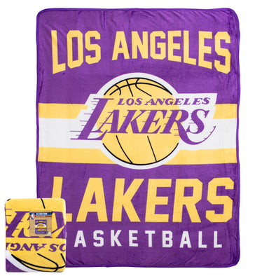 Northwest NBA Los Angeles Lakers Singular Silk Touch Throw Blanket, 45" x 60"