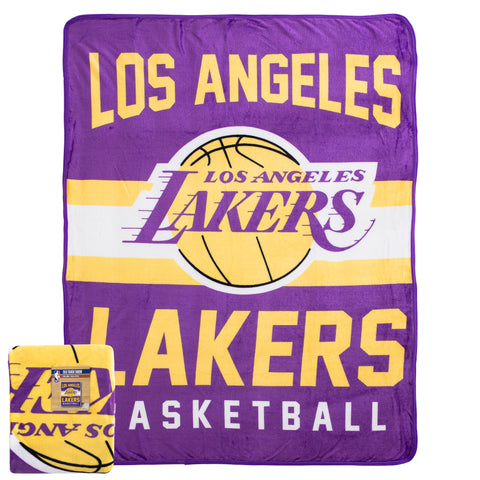Northwest NBA Los Angeles Lakers Singular Silk Touch Throw Blanket, 45" x 60"