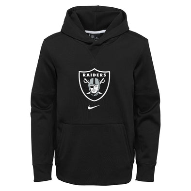 Nike NFL Football Youth Oakland Raiders Circuit Logo Essential Performance Pullover Hoodie