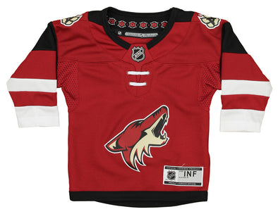 Outerstuff Arizona Coyotes NHL Infant Premier Home Team Jersey, Red, One Size (12-24M)