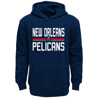 Outerstuff NBA Youth Boys New Orleans Pelicans Classic Promo Fleece Hoodie