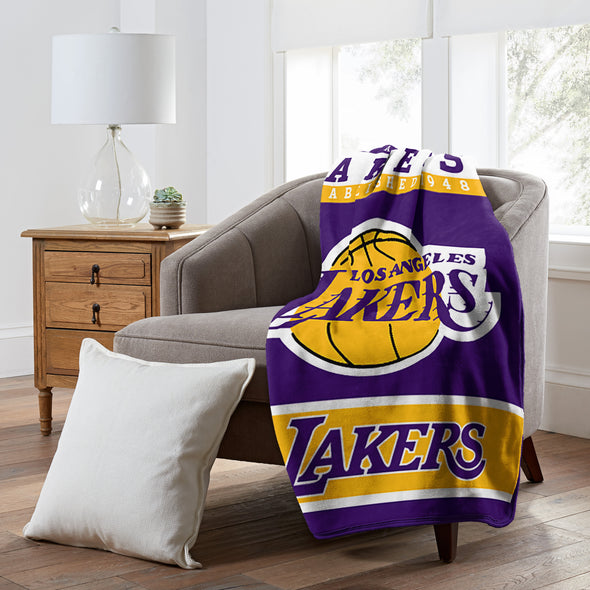 Northwest NBA Los Angeles Lakers Raschel Throw Blanket