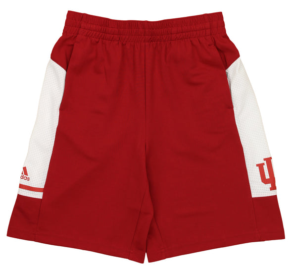 Adidas NCAA Youth Boys (8-20) Indiana Hoosiers Training Shorts, Red