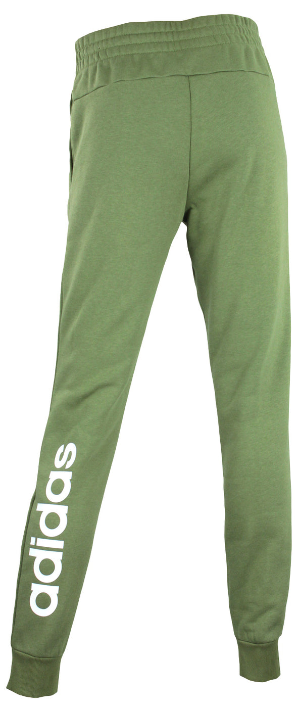 adidas Women's Tapered Fleece Pant, Focus Olive/White