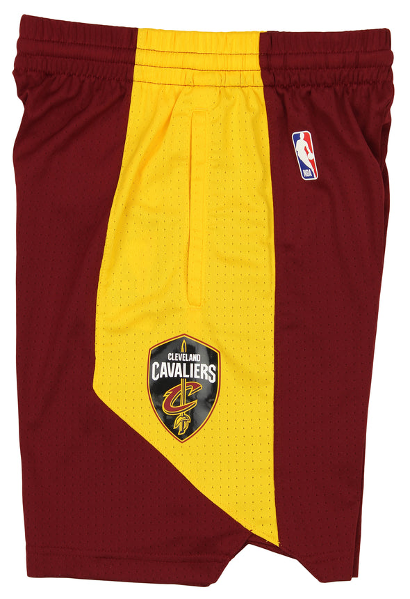 Outerstuff Cleveland Cavaliers NBA Boys Youth Practice Shorts, Wine/Gold