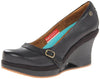 MOZO Women's Fresco Platform Wedge Buckle Shoe Heels, 2 Colors