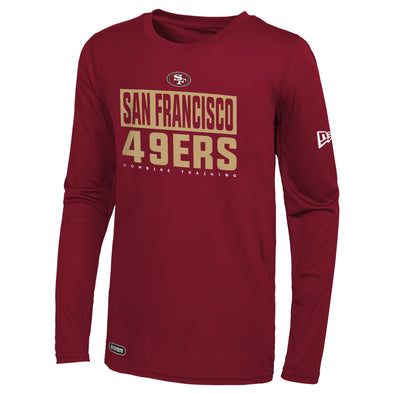 New Era NFL Men's San Francisco 49ers Off-Sides Long Sleeve T-Shirt