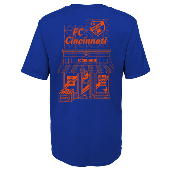 Adidas MLS Kids Boys (4-7) FC Cincinnati Quality MEGS Woodmark Tee