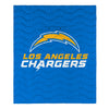 FOCO NFL Los Angeles Chargers Exclusive Outdoor Wearable Big Logo Blanket, 50" x 60"