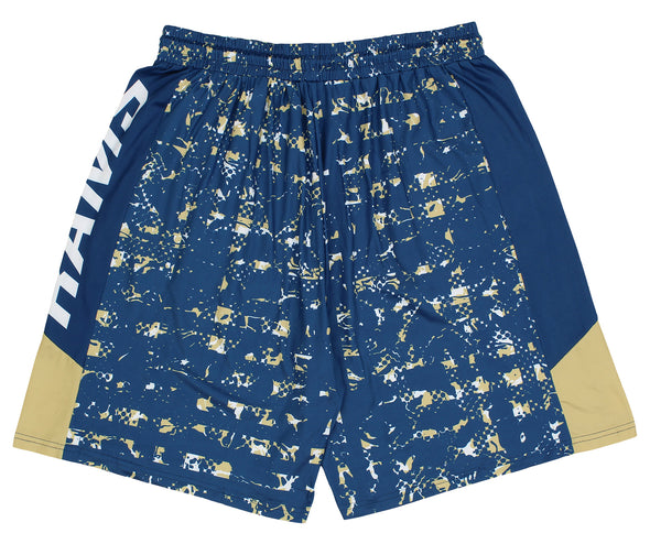 Zubaz NFL Men's Los Angeles Rams Color Grid Shorts