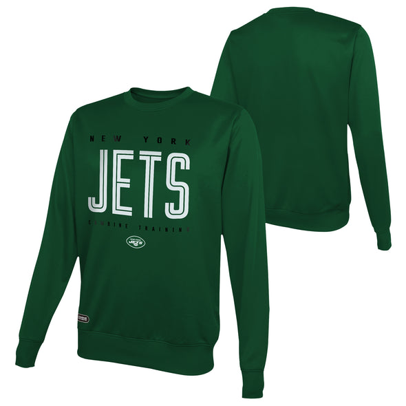 Outerstuff NFL Men's New York Jets Top Pick Performance Fleece Sweater