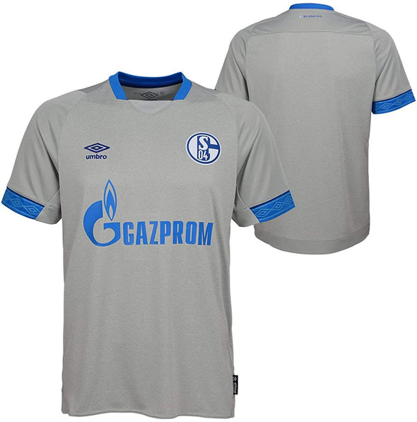 Umbro Men's 18/19 FC Schalke 04 Short Sleeve Away Jersey
