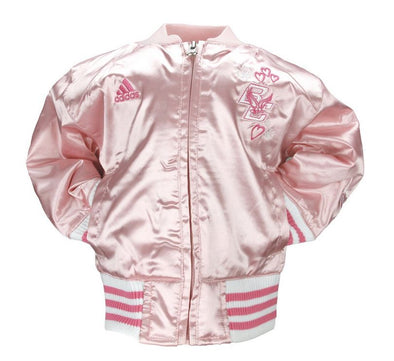Adidas NCAA Boston College Newborn Girls Satin Cheer Jacket