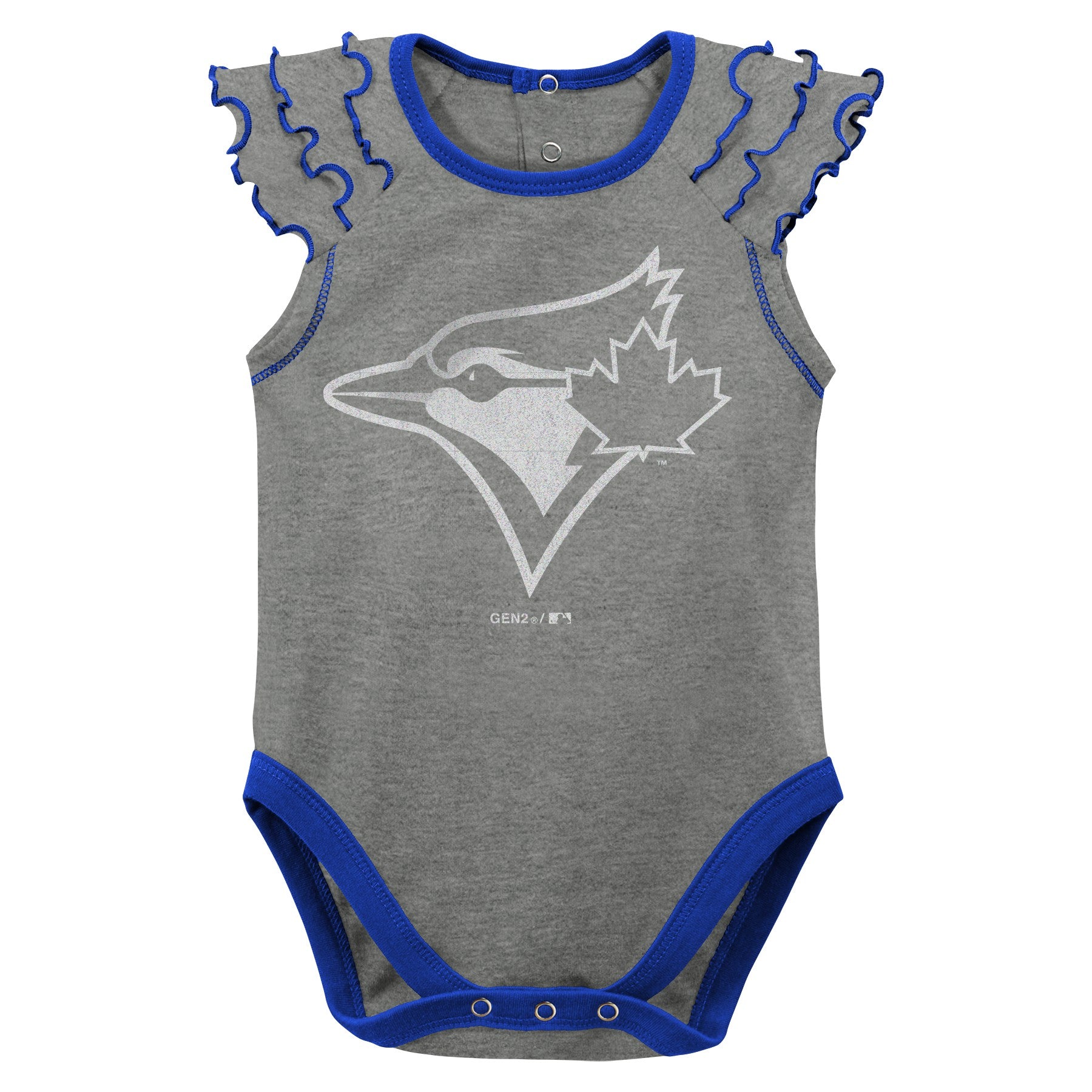 MLB Toronto Blue Jays Infant/Baby Short Sleeve Bodysuits/Onesies, 3-pk,  Assorted Sizes