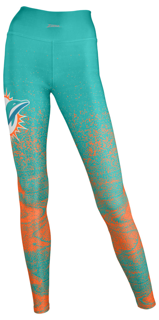 Zubaz NFL Women's Miami Dolphins Static Fade Leggings – Fanletic