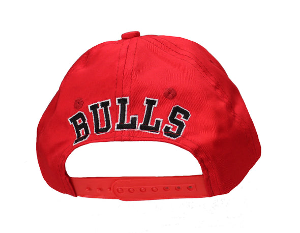 Chicago Bulls NBA Toddlers Adjustable Baseball Cap Hat, Red