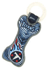 Zubaz X Pets First NFL Tennessee Titans Team Ring Tug Toy for Dogs