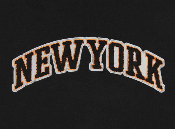 FISLL NBA Men's New York Knicks Reflective Sherpa Pullover Hoodie