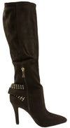 BCBGeneration Women's BG Eileen Suede Slouch Fashion Boots, Oak