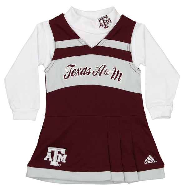 Outerstuff NCAA Infant Girls Texas A&M Aggies Cheer Jumper Dress