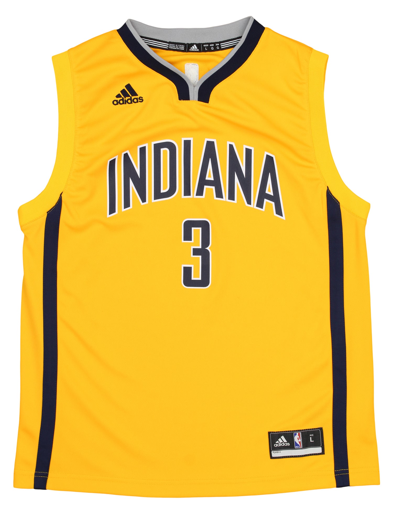 Youth George Hill Indiana Pacers Fanatics Branded Fast Break Gold