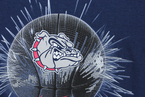 Nike  NCAA Youth Boys Gonzaga Bulldogs The Ball Tee Top Shirt, Navy