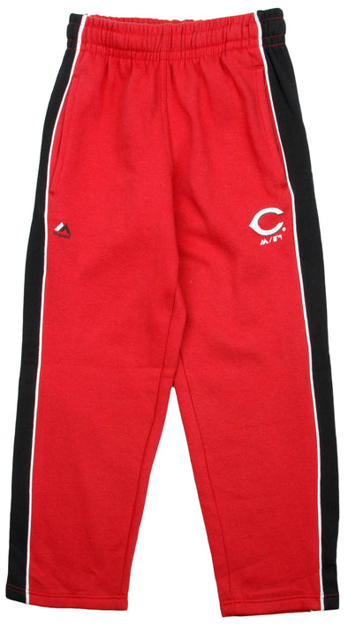 MLB Youth Boys Cincinnati Reds Stadium Wear Fleece Sweatpants