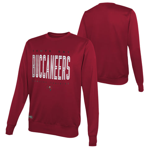 Outerstuff NFL Men's Tampa Bay Buccaneers Top Pick Performance Fleece Sweater