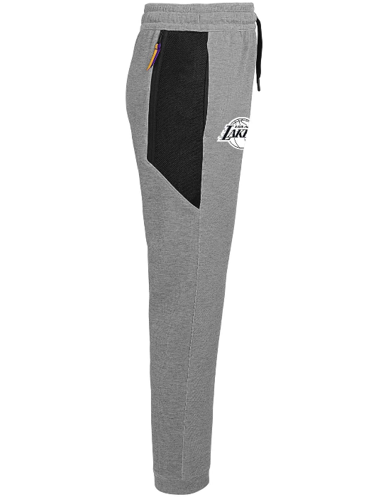 Nike NBA Youth (8-20) Los Angeles Lakers Heathered Grey Showtime Pants