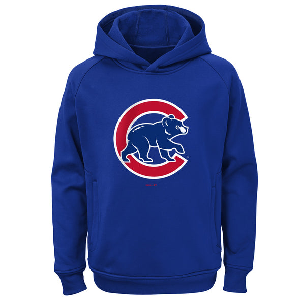 Outerstuff MLB Youth (8-20) Chicago Cubs Performance Team Pullover Hoodie & Shirt Set