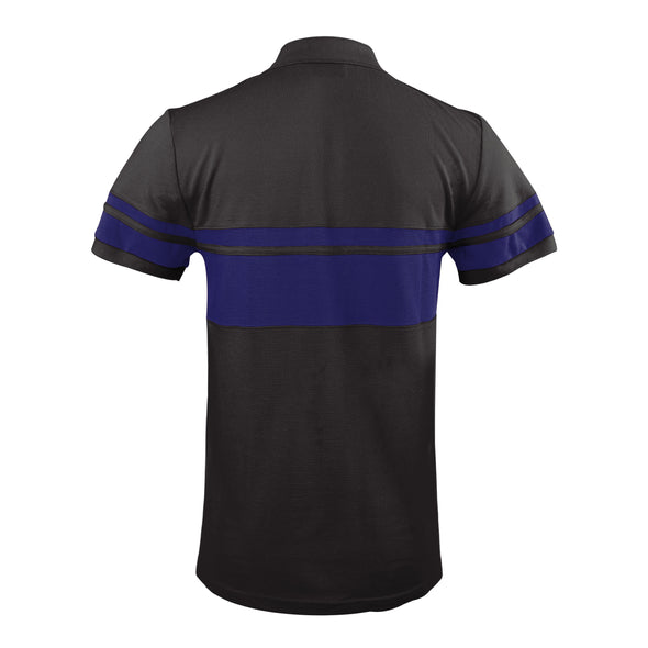 FOCO Men's NFL Baltimore Ravens Stripe Polo Shirt