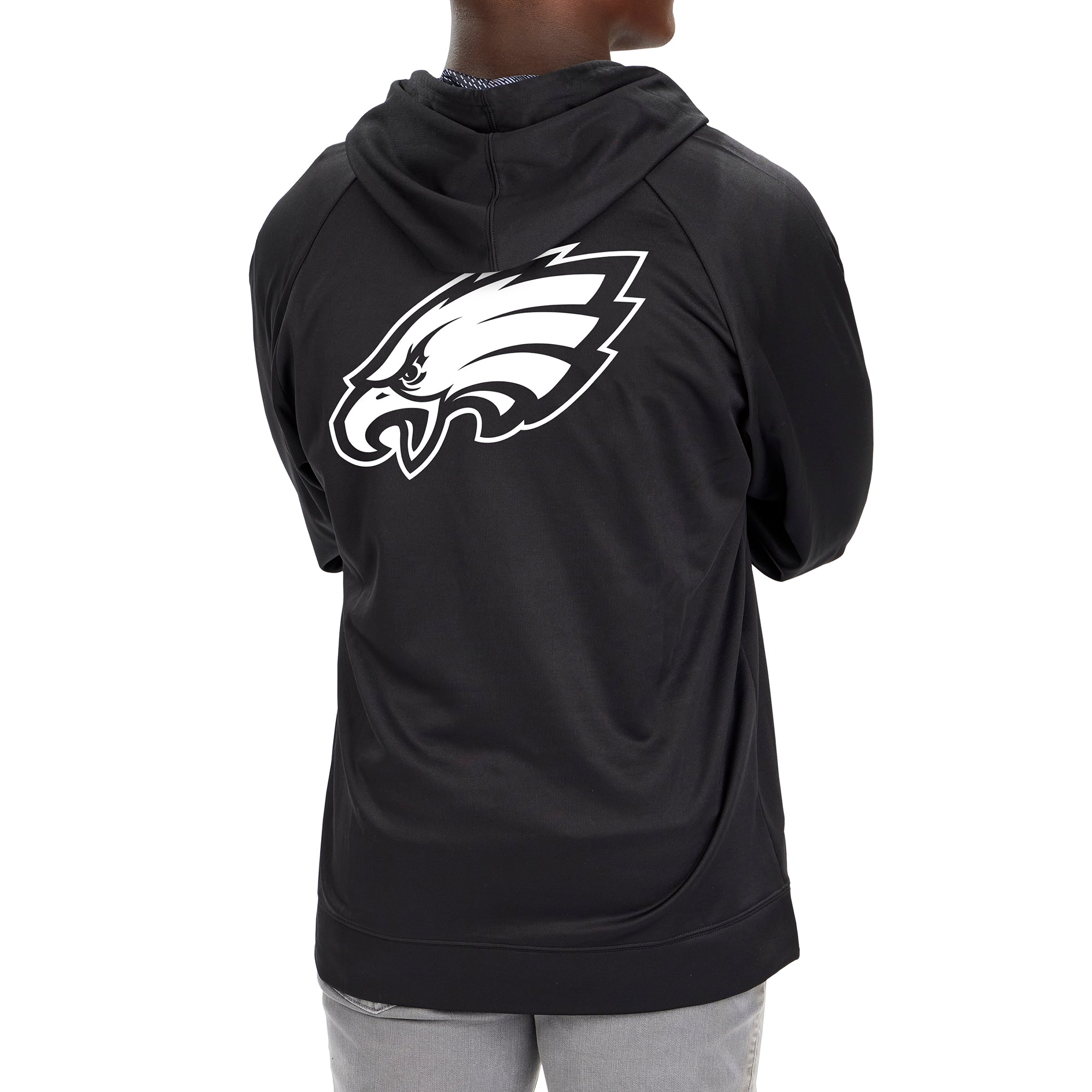 Women's Touch Black Philadelphia Eagles All American Full-Zip Hoodie