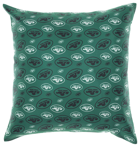 FOCO NFL New York Jets 2 Pack Couch Throw Pillow Covers, 18 x 18