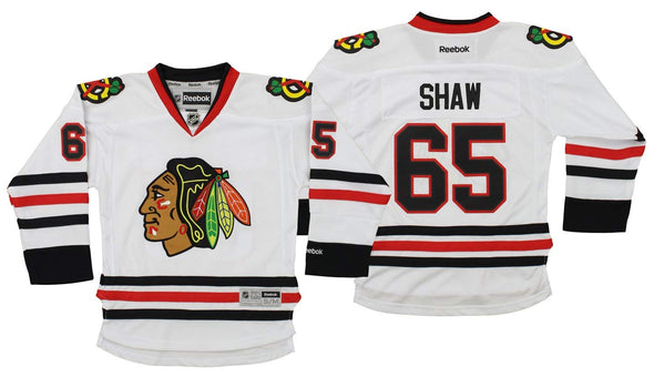 Reebok NHL Youth Chicago Blackhawks Andrew Shaw #65 Player Jersey