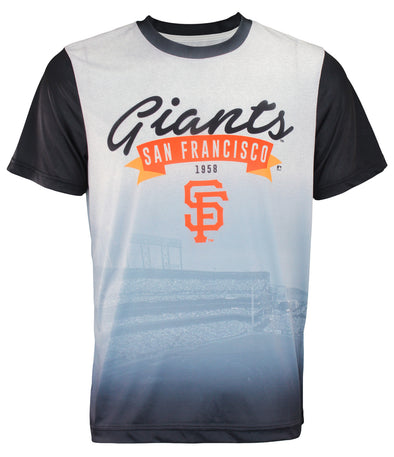 FOCO MLB Men's San Francisco Giants Buster Posey Player Photo Tee