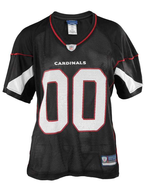 Reebok NFL Women's Arizona Cardinals Team Alternate Replica Jersey, Black