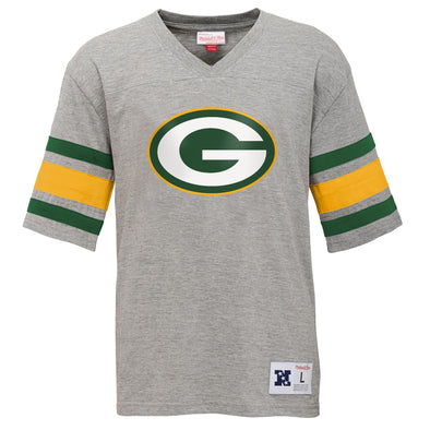 Mitchell & Ness NFL Youth (8-20) Green Bay Packers Post Season Run V-Neck Tee